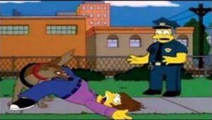 Bart a la intemperie