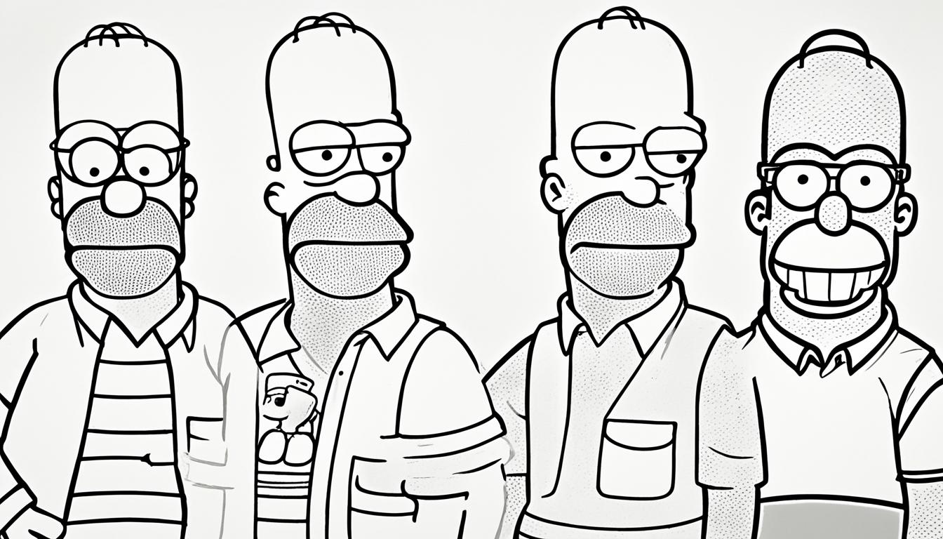 La evolución de Homer Simpson a lo largo de los años