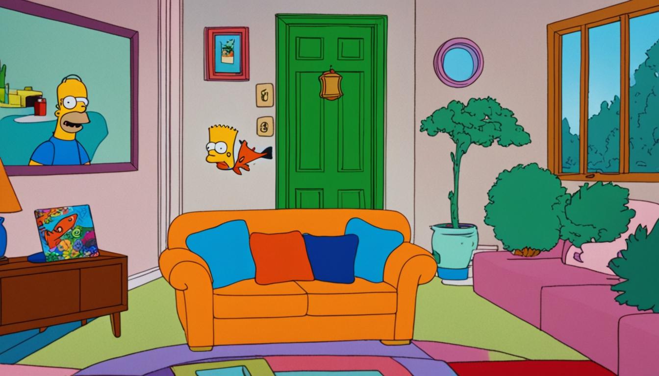 La casa de Los Simpson: un recorrido virtual