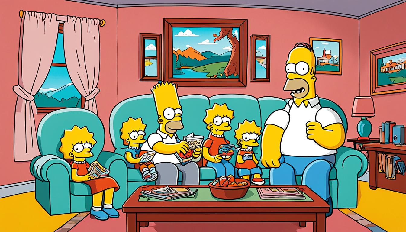 La representación de la familia en Los Simpson