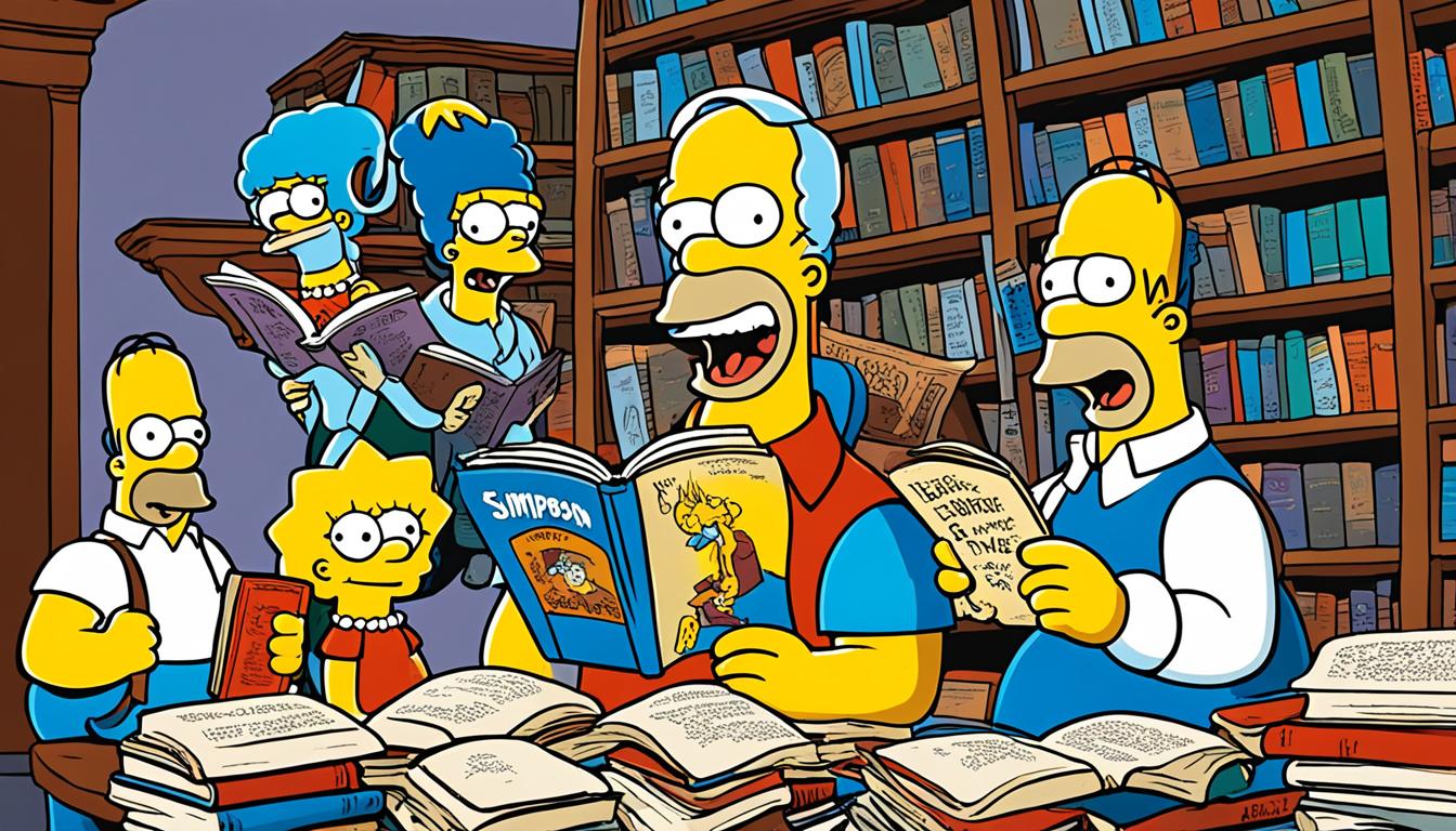 La literatura en Los Simpson: libros y más