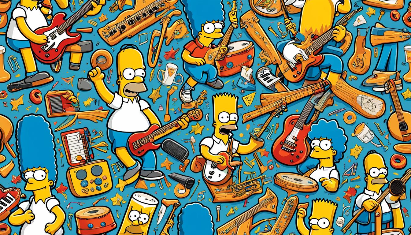 Influencia de Los Simpson en la música