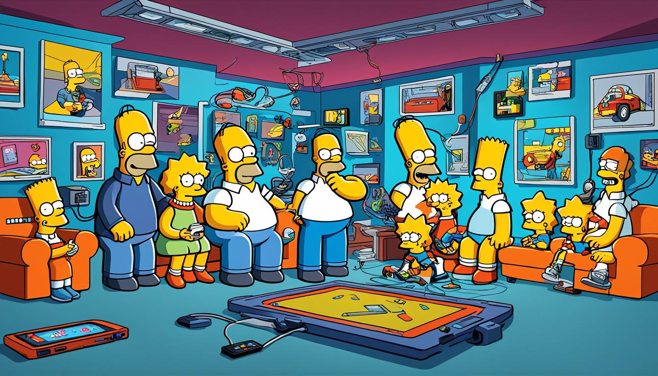 Representación de la tecnología en Los Simpson