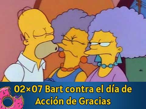 Bart en el Día de Acción de Gracias