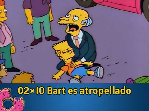Un coche atropella a Bart