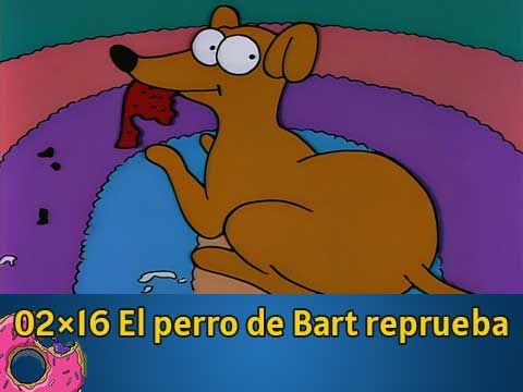 El suspenso del perro de Bart