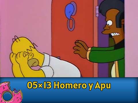 Homer y Apu