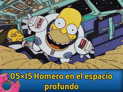 Homer en el espacio exterior