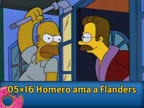 Homer ama a Flanders