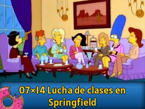 Escenas de la lucha de clases en Springfield